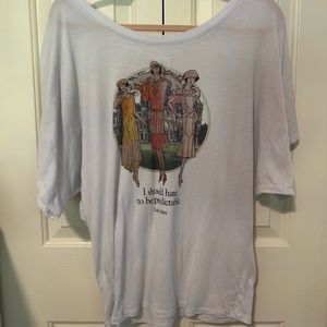 Downton Abbey Off the shoulder tshirt